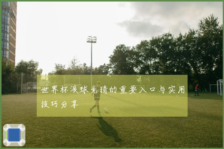 世界杯滚球竞猜的重要入口与实用技巧分享